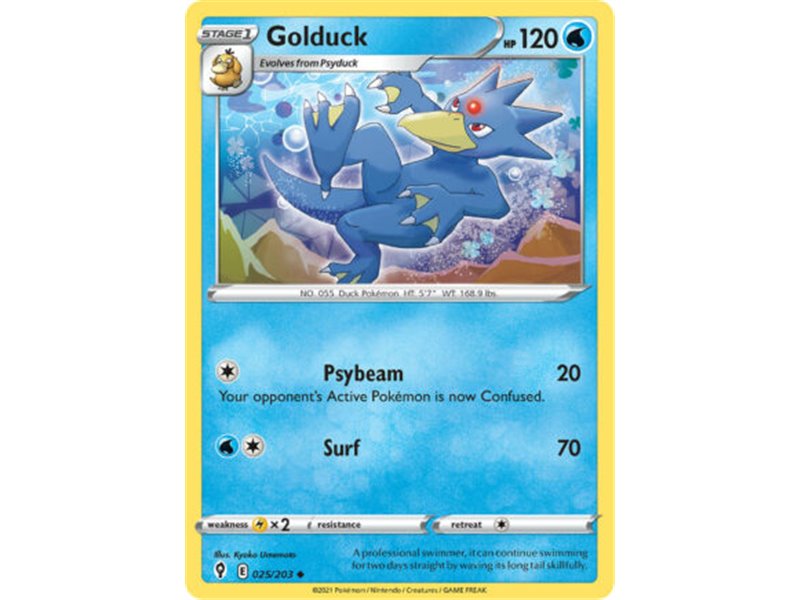 Golduck (Uncommon/Reverse Holofoil)