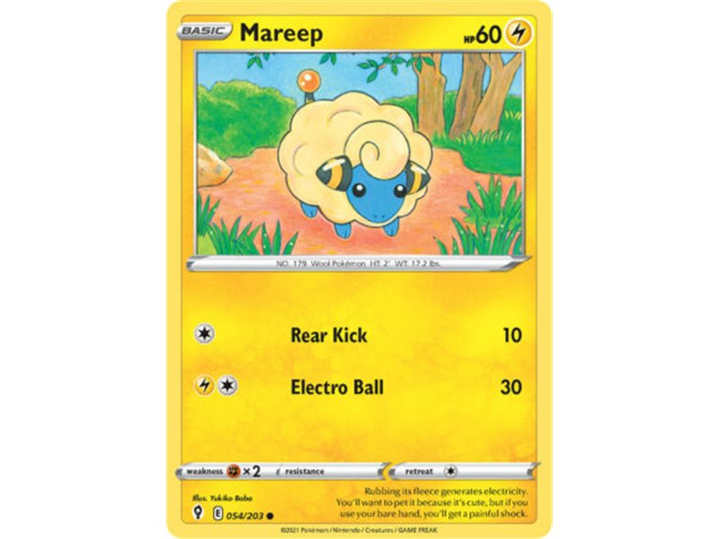 Mareep (Common/Reverse Holofoil)