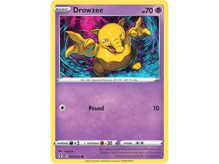 Drowzee (Common/Reverse Holofoil)