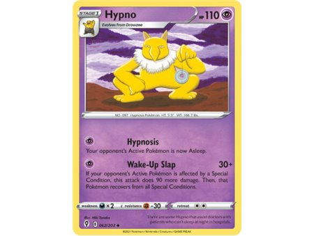 Hypno (Uncommon/Reverse Holofoil)