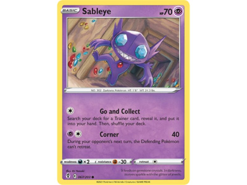 Sableye (Common/Reverse Holofoil)
