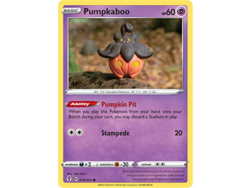 Pumpkaboo (Common/Reverse Holofoil)