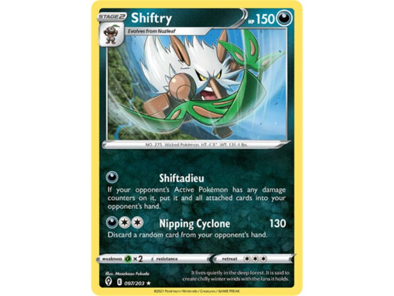Shiftry (Rare/Reverse Holofoil)