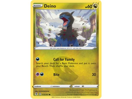 Deino (Common/Reverse Holofoil)
