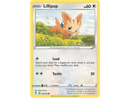 Lillipup (Common/Reverse Holofoil)