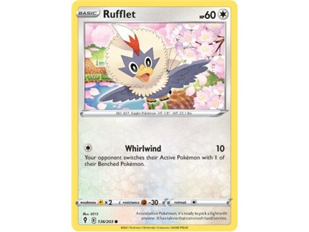 Rufflet (Common/Reverse Holofoil)