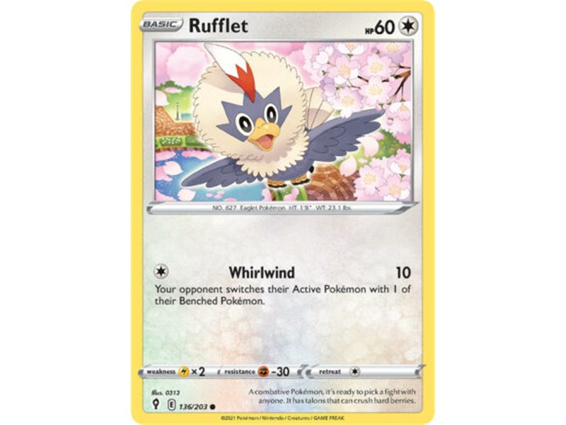 Rufflet (Common/Reverse Holofoil)