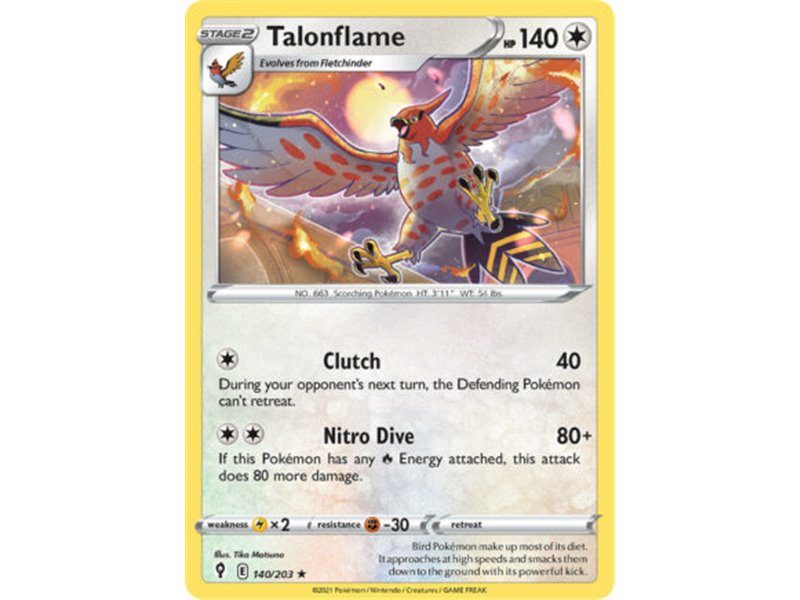 Talonflame (Rare/Reverse Holofoil)