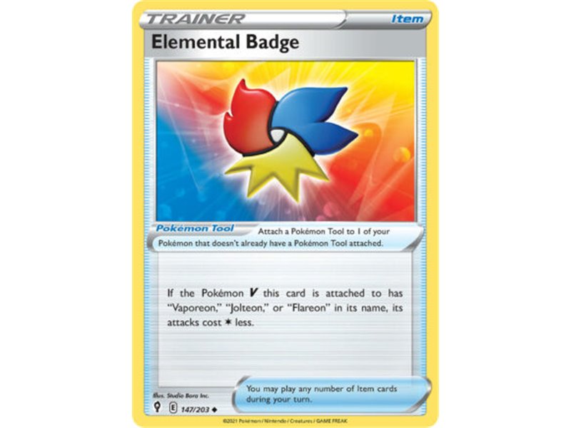 Elemental Badge (Uncommon/Reverse Holofoil)