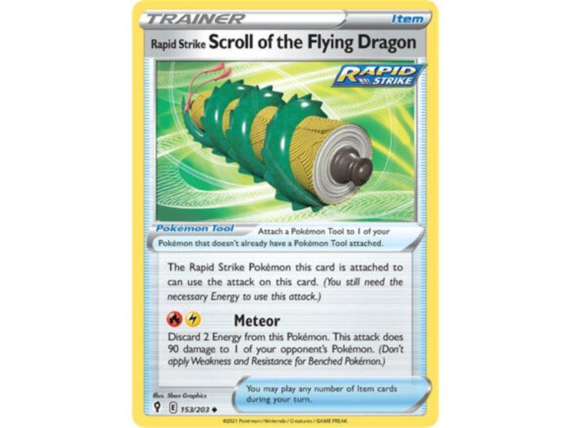 Rapid Strike Scroll of the Flying Dragon (Uncommon/Reverse Holofoil) 