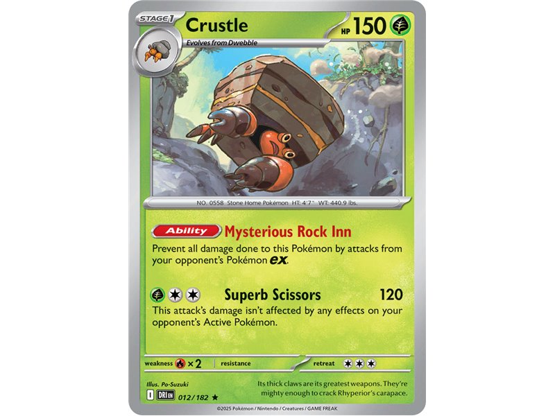 Crustle (Rare Holofoil)