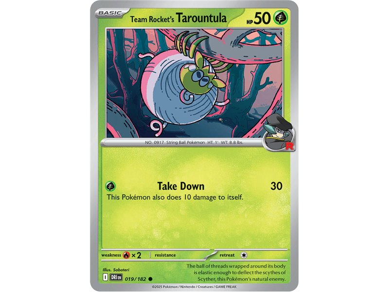 Team Rocket's Tarountula  (Common)