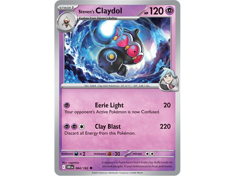 Steven's Claydol (Uncommon)