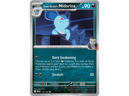 Team Rocket's Nidorina (Common)