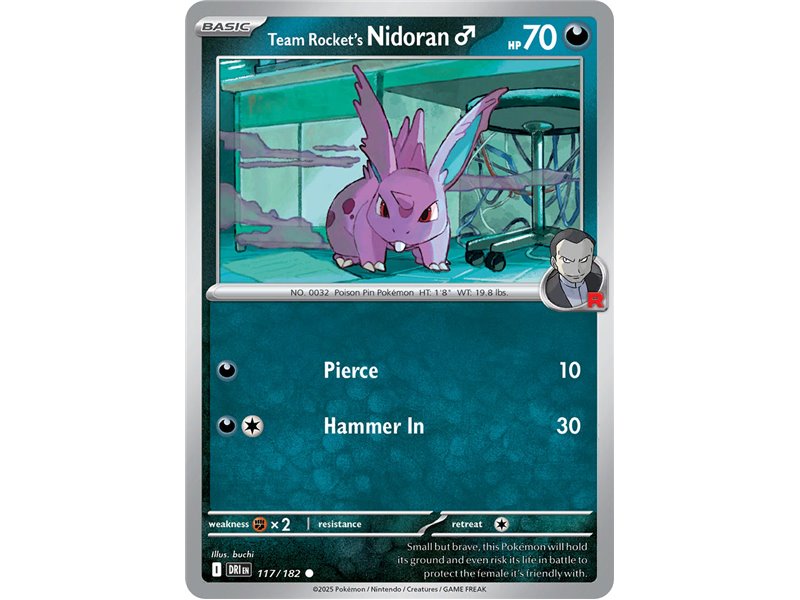 Team Rocket's Nidoran M (Common)