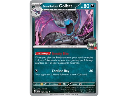 Team Rocket's Golbat  (Uncommon)