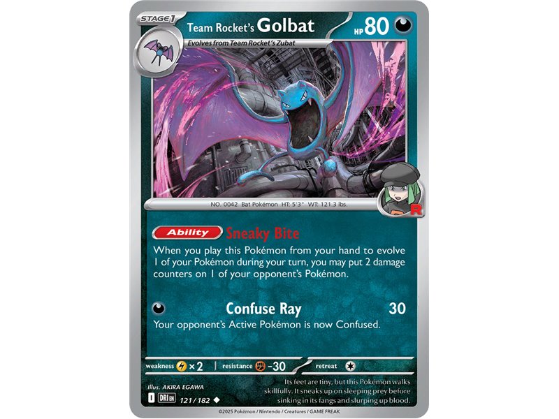 Team Rocket's Golbat  (Uncommon)