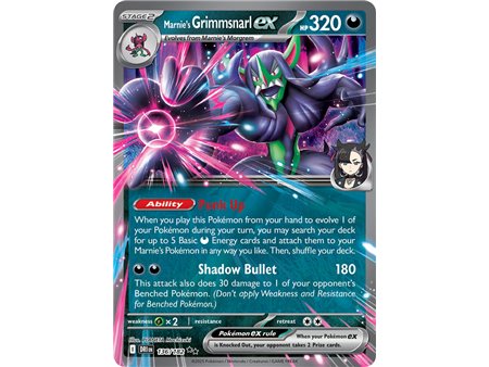 Marnie's Grimmsnarl ex (Double Rare) 