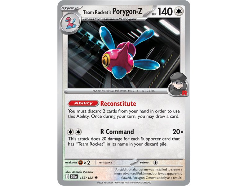 Team Rocket's Porygon-Z (Uncommon)