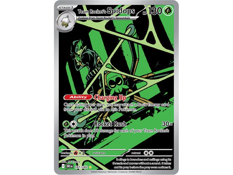 Team Rocket's Spidops (Illustration Rare)