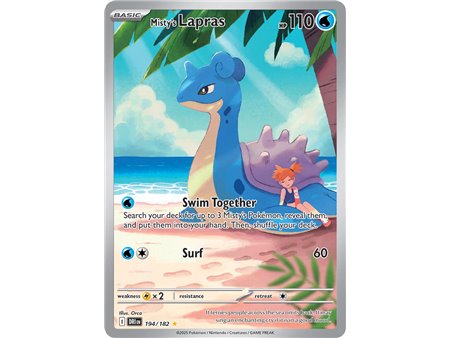 Misty's Lapras (Illustration Rare)