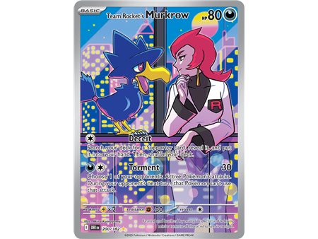 Team Rocket's Murkrow (Illustration Rare)