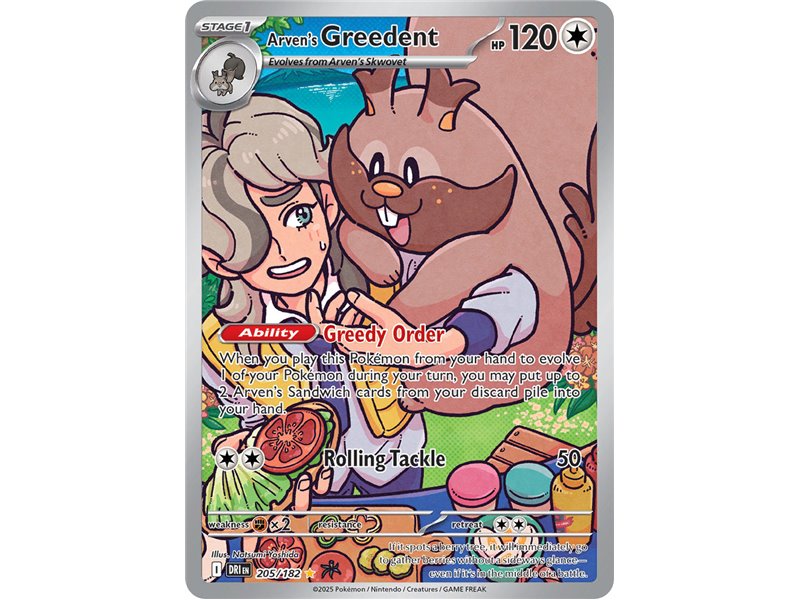 Arven's Greedent (Illustration Rare)