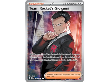 Team Rocket's  Giovanni (Full Art) 