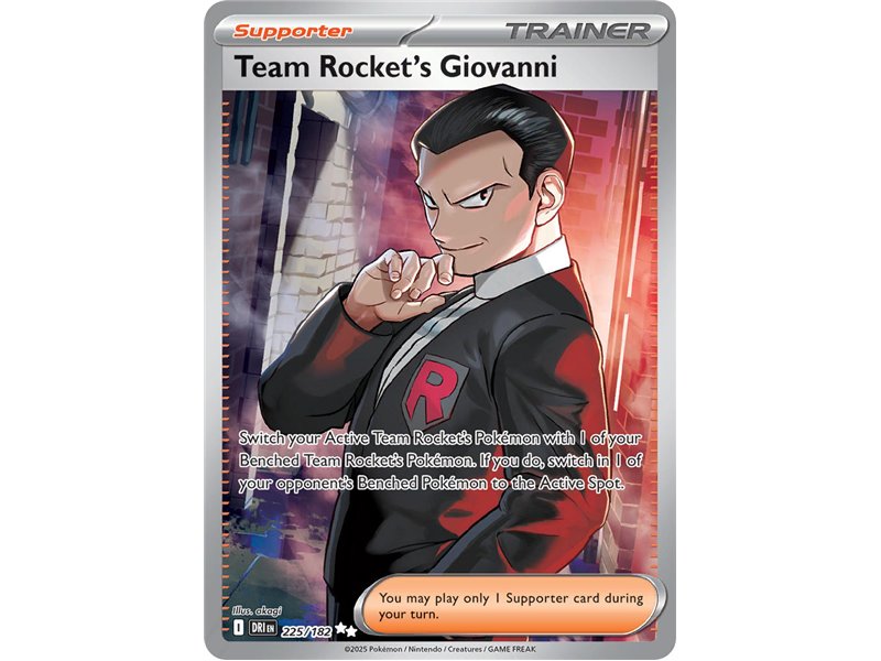 Team Rocket's  Giovanni (Full Art) 