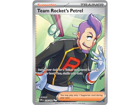 Team Rocket's Petrel (Full Art) 