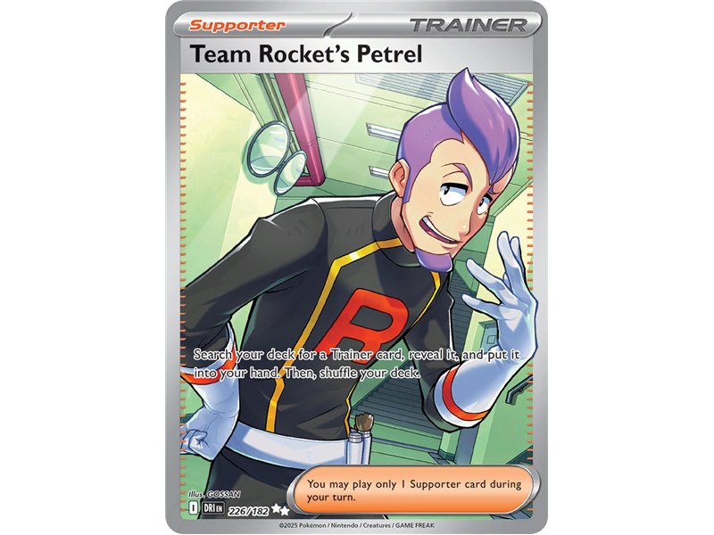 Team Rocket's Petrel (Full Art) 