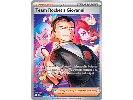 Team Rocket's  Giovanni (Special Illustration Rare) 