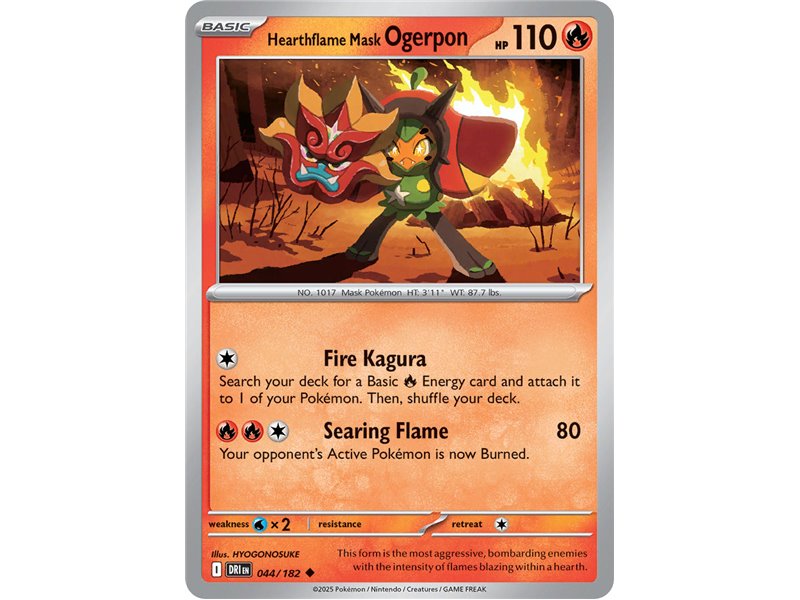 Hearthflame Mask Ogerpon (Uncommon)