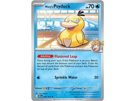 Misty's  Psyduck (Uncommon)