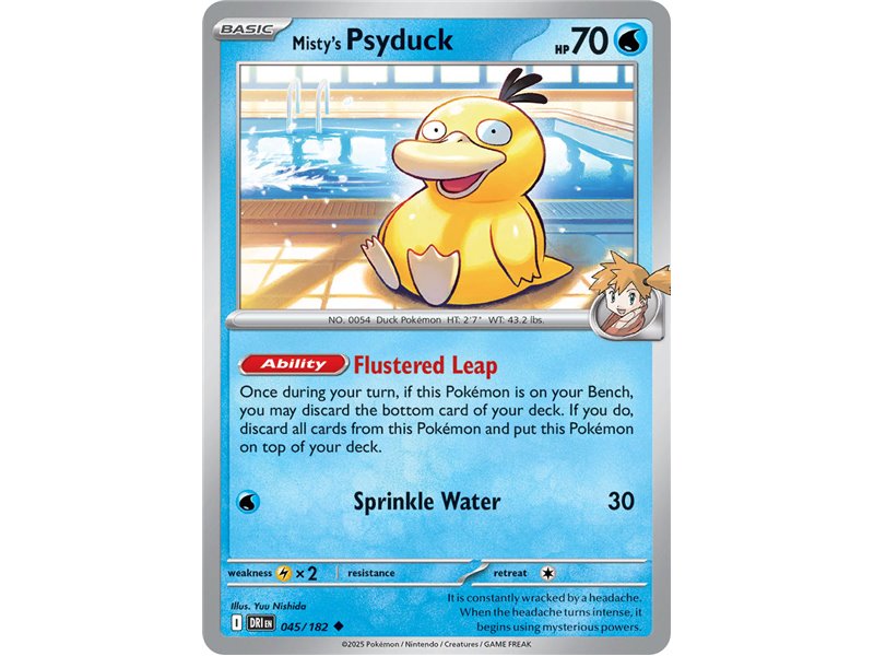 Misty's  Psyduck (Uncommon)