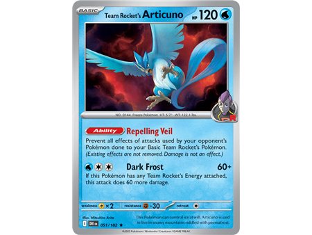 Team Rocket's Articuno (Rare Holofoil)