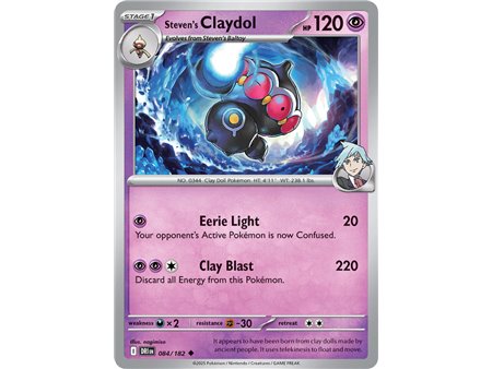 Steven's Claydol (Uncommon)