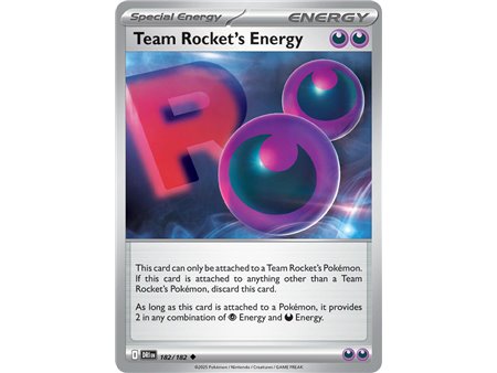 Team Rocket's Energy (Uncommon)