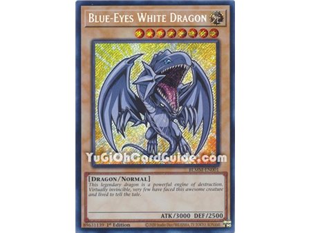 Blue-Eyes White Dragon (Secret Rare)