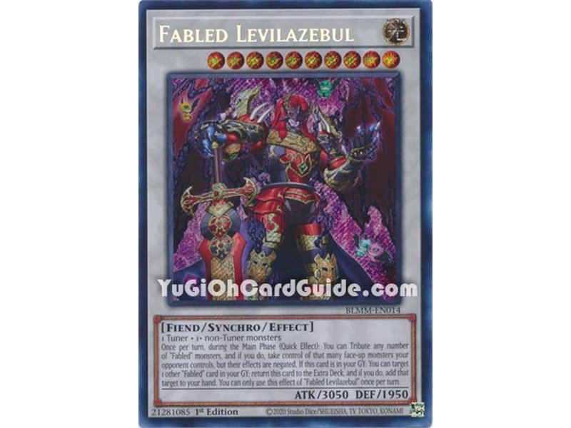 Fabled Levilazebul (Secret Rare)