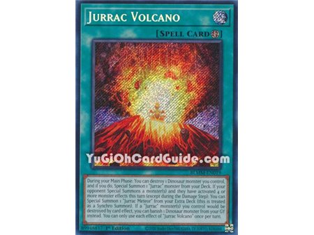 Jurrac Volcano (Secret Rare)