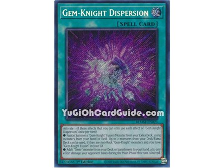 Gem-Knight Dispersion (Secret Rare)