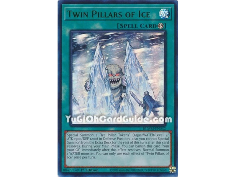 Twin Pillars of Ice (Ultra Rare)