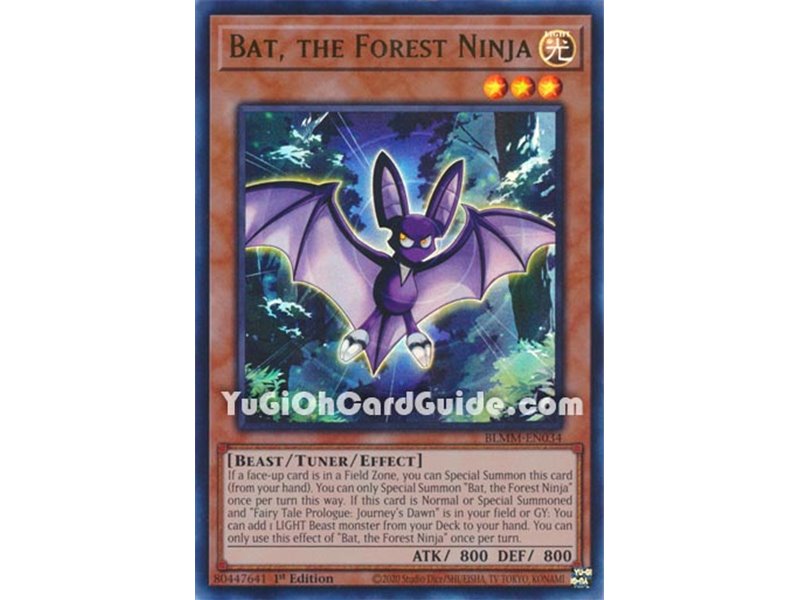 Bat, the Forest Ninja (Ultra Rare)
