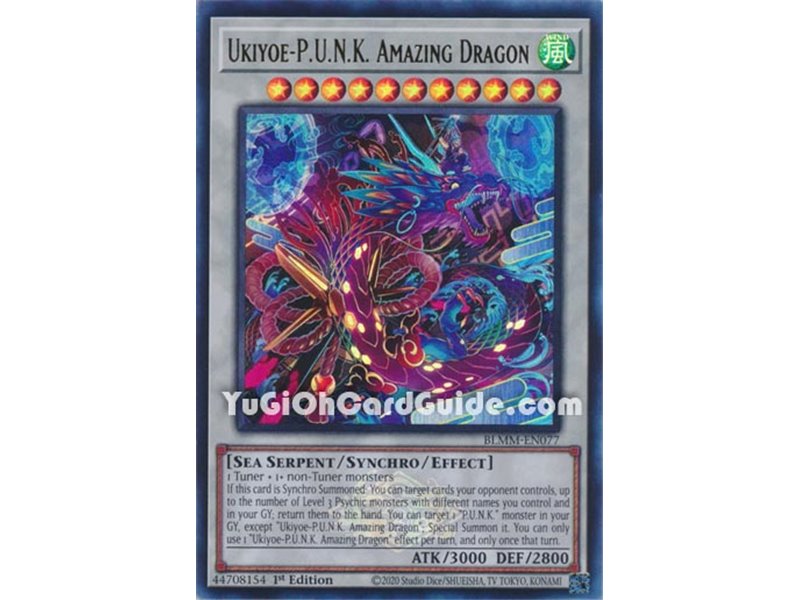 Ukiyoe-P.U.N.K. Amazing Dragon (Ultra Rare)