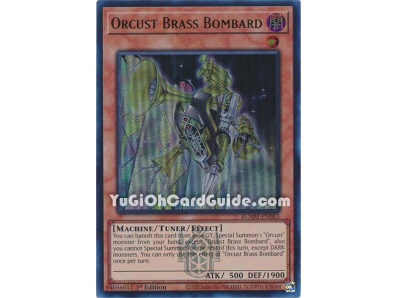 Orcust Brass Bombard (Ultra Rare)