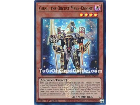 Girsu, the Orcust Mekk-Knight (Ultra Rare)