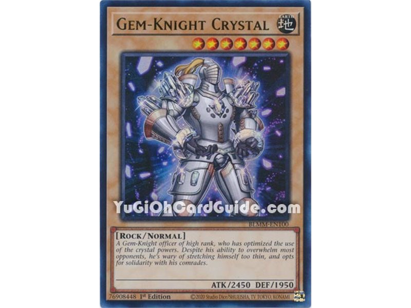 Gem-Knight Crystal (Ultra Rare)