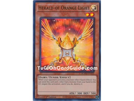 Herald of Orange Light (Ultra Rare)