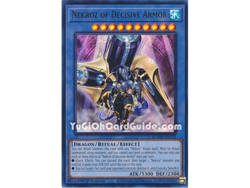 Nekroz of Decisive Armor (Ultra Rare)